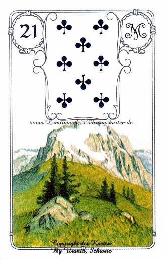 Lenormand Blue Owl (Blaue Eule)