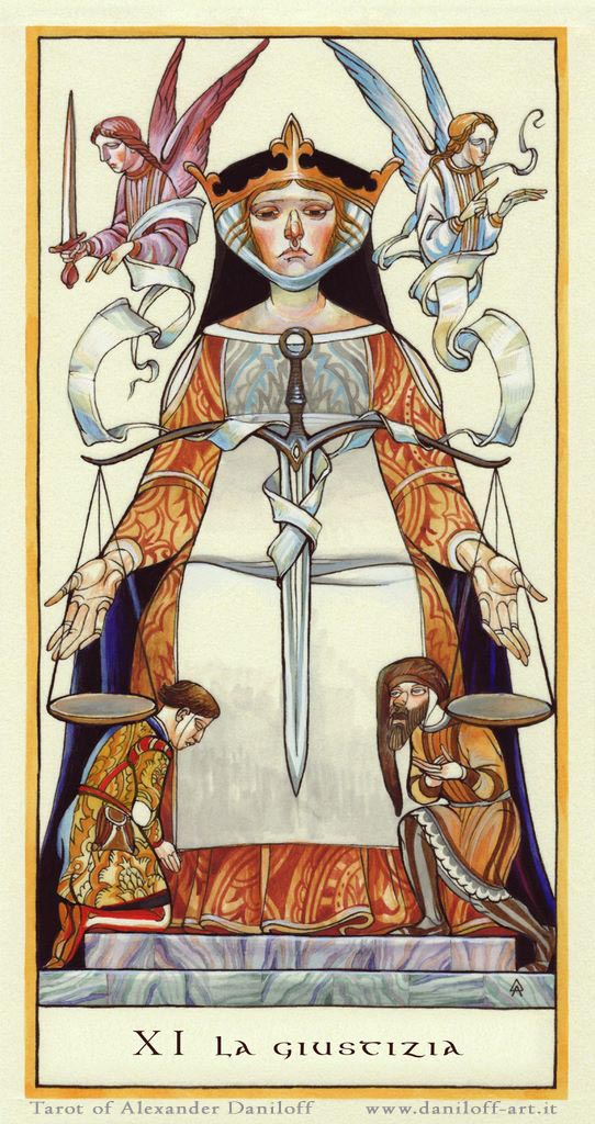 Tarot Arcani Maggiori by Alexander Daniloff