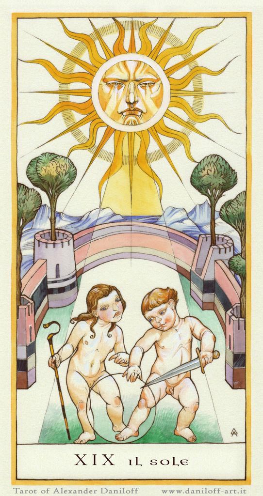 Tarot Arcani Maggiori by Alexander Daniloff