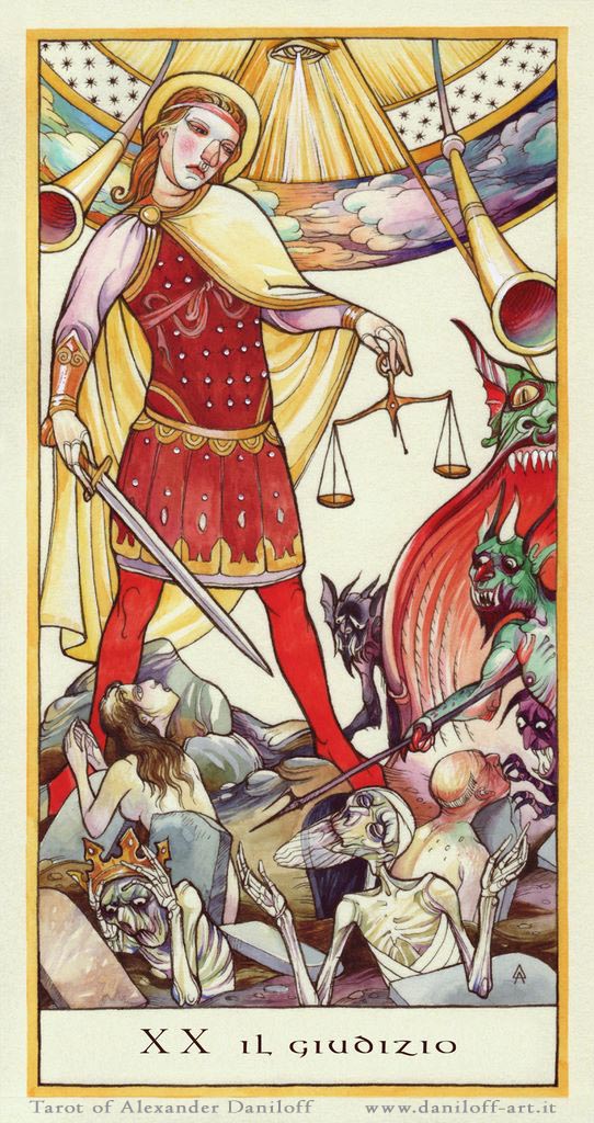 Tarot Arcani Maggiori by Alexander Daniloff