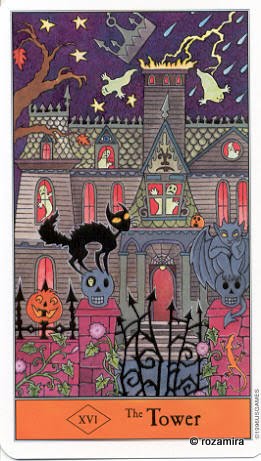 Halloween tarot