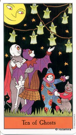 Halloween tarot