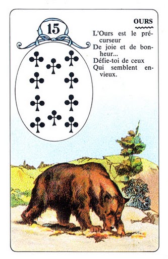 Lenormand Fortune Telling Cards (Lenormand Carta Mundi)