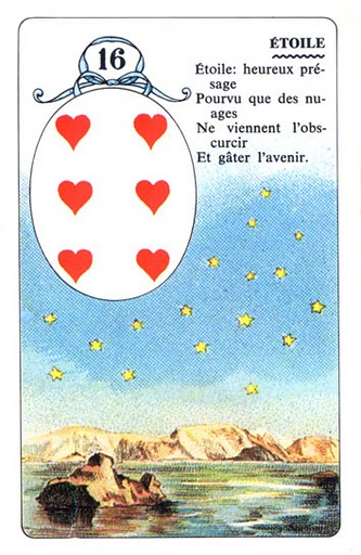 Lenormand Fortune Telling Cards (Lenormand Carta Mundi)
