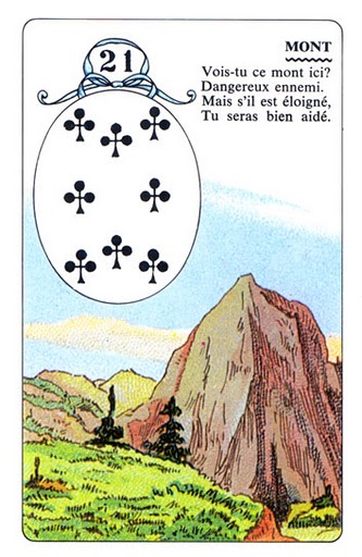 Lenormand Fortune Telling Cards (Lenormand Carta Mundi)