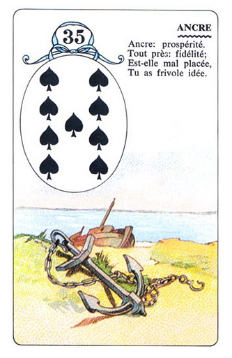 Lenormand Fortune Telling Cards (Lenormand Carta Mundi)