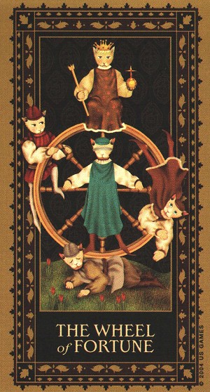 Medieval Cat tarot