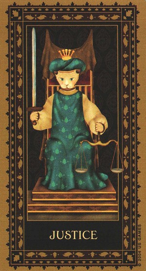 Medieval Cat tarot