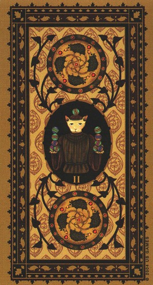 Medieval Cat tarot