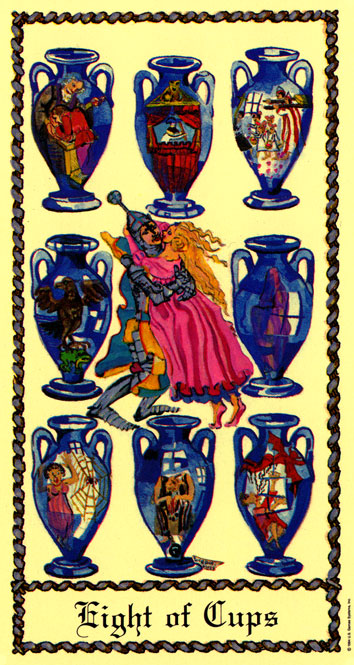 Medieval scapini tarot