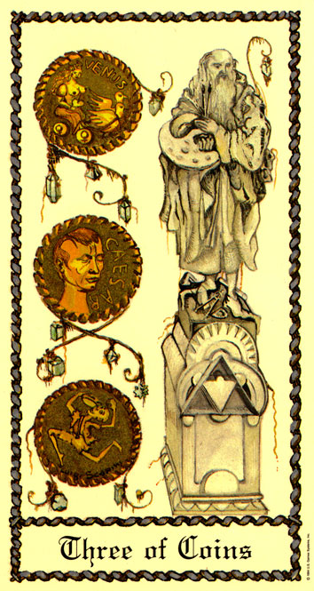 Medieval scapini tarot