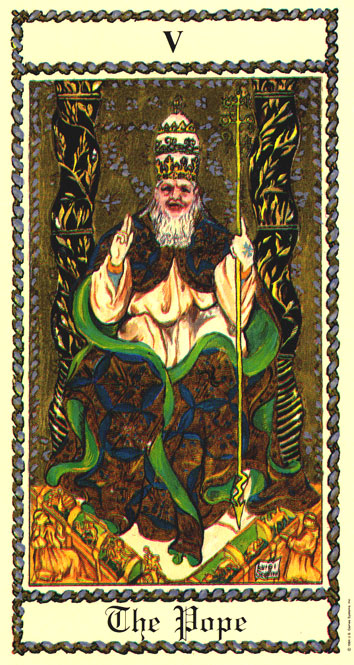 Medieval scapini tarot