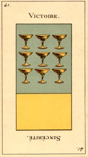 Etteilla Tarots - Grand Etteilla (Grimaud, 1910, type I)