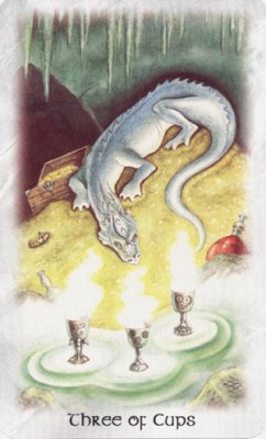 Celtic dragon tarot