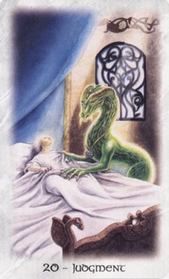 Celtic dragon tarot