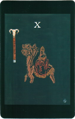 The Luciferian Tarot by М. W. Ford