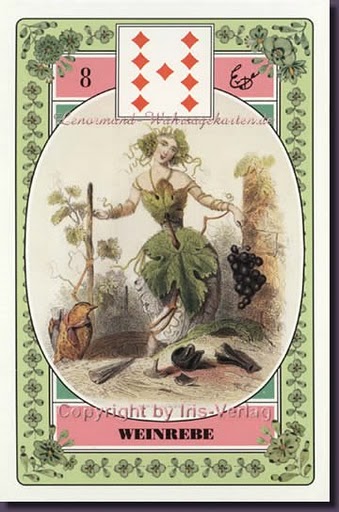 Lenormand - Das Blumen Orakel Set