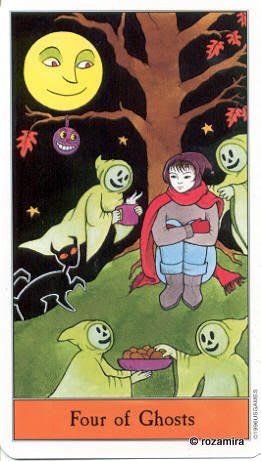 Halloween tarot