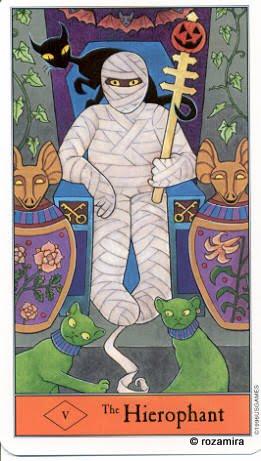 Halloween tarot