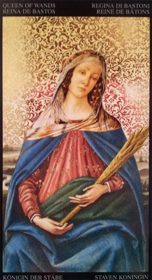 Golden Botticelli tarot