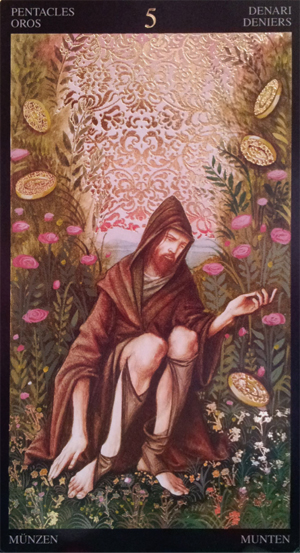 Golden Botticelli tarot