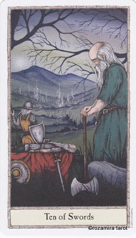 Hobbit Tarot by Peter Pracownik & Terry Donaldson