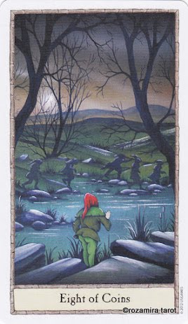 Hobbit Tarot by Peter Pracownik & Terry Donaldson