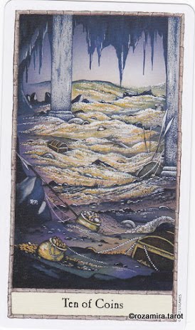 Hobbit Tarot by Peter Pracownik & Terry Donaldson