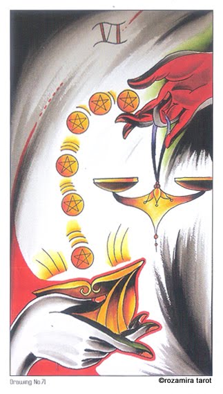 Eight Coins Tattoo Tarot