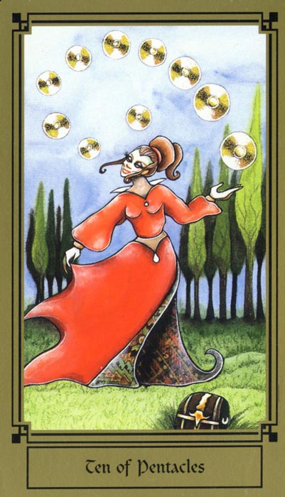 Fantastical Tarot by Nathalie Hertz