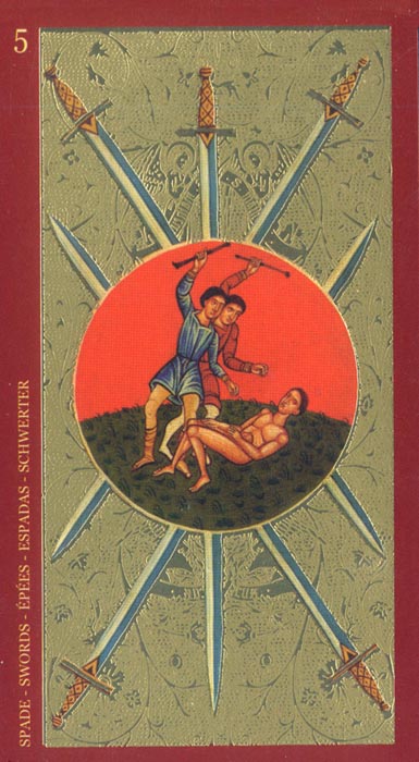 Golden Tarot Of The Tsar