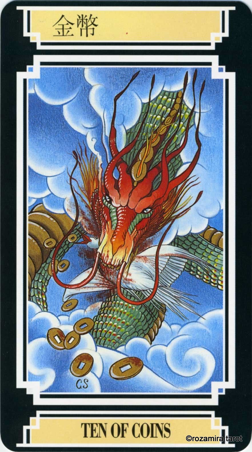Golden Dragon Tarot