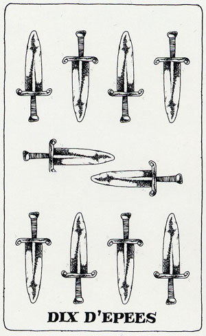 Le Tarot Des Pauvres - Simplified Tarot