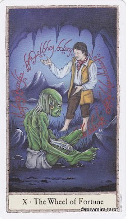 Hobbit Tarot by Peter Pracownik & Terry Donaldson