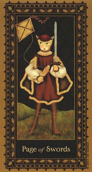 Medieval Cat tarot