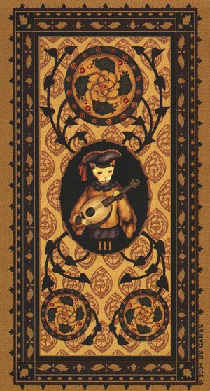 Medieval Cat tarot