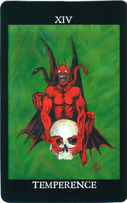 The Luciferian Tarot by М. W. Ford