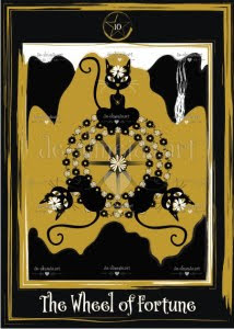 Golden Black Cat Tarot