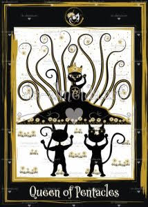 Golden Black Cat Tarot