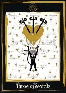 Golden Black Cat Tarot