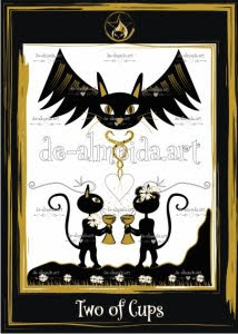 Golden Black Cat Tarot