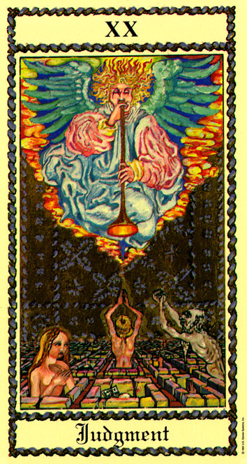 Medieval scapini tarot