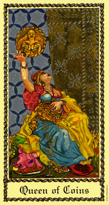 Medieval scapini tarot