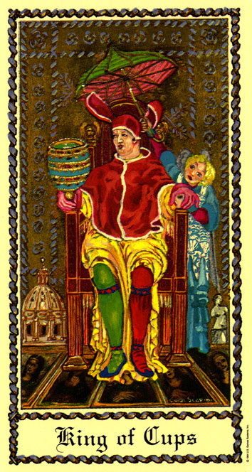 Medieval scapini tarot