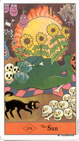 Halloween tarot