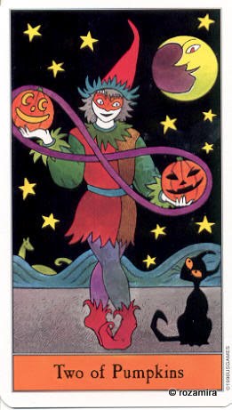 Halloween tarot