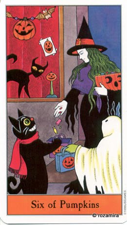 Halloween tarot