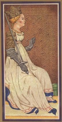 Golden Tarot. The Visconti-Sforza Deck