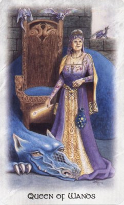 Celtic dragon tarot