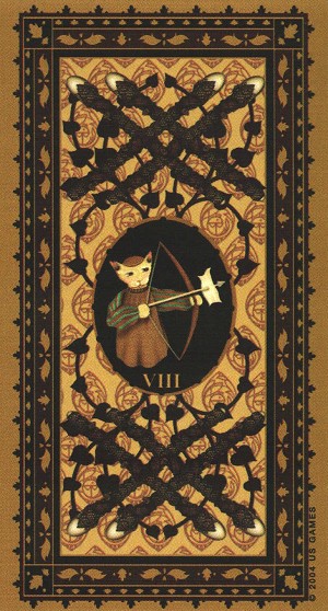 Medieval Cat tarot